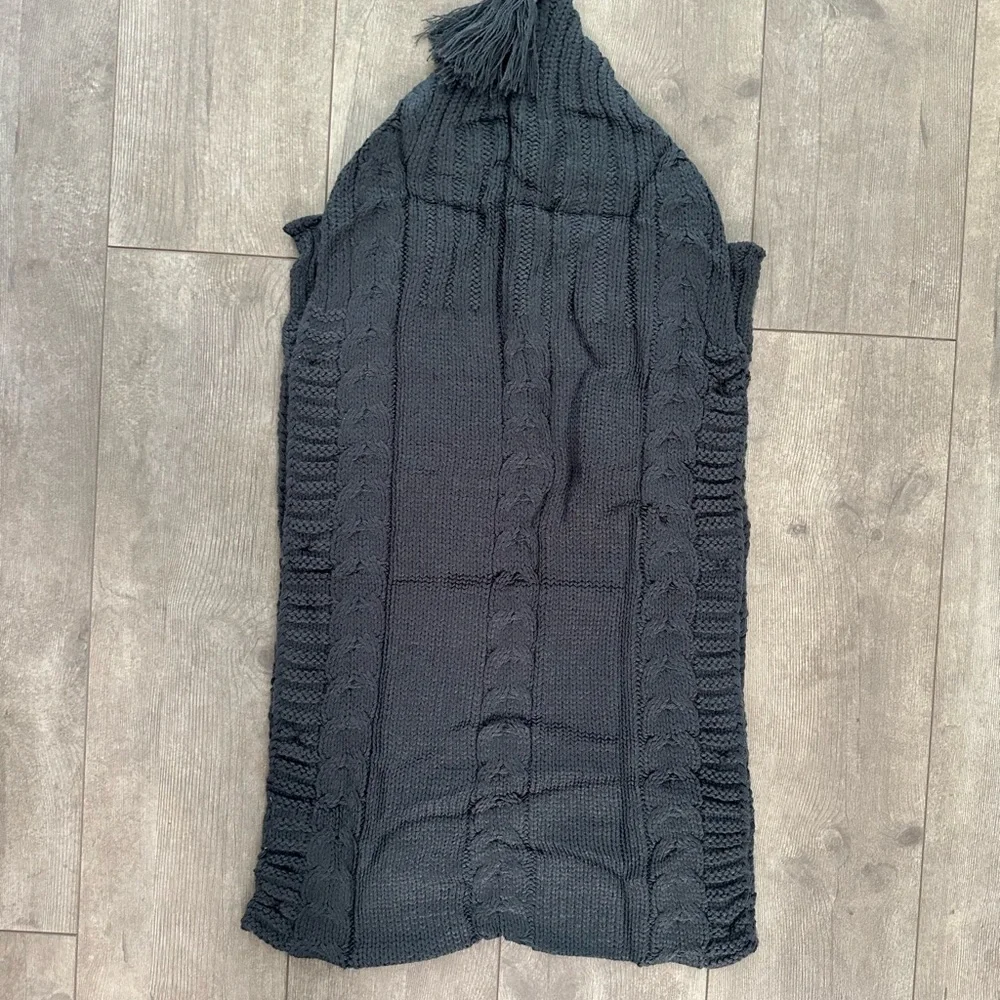 New Boutique Knit Baby Hooded Swaddling Blanket